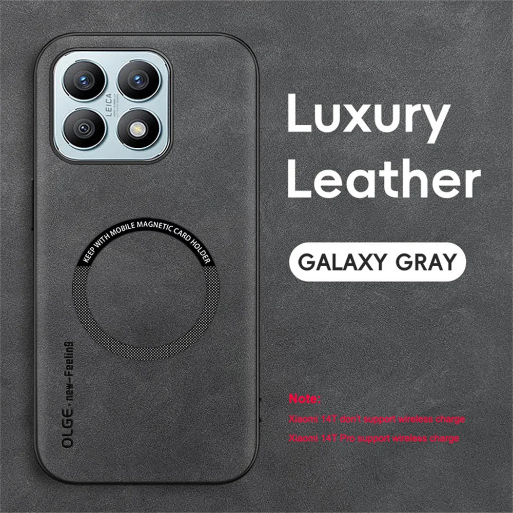 Sheepskin Leather Xiaomi Case