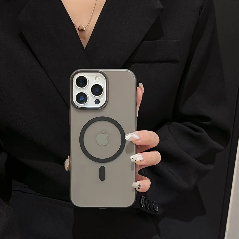 Matte Translucent Magsafe Case