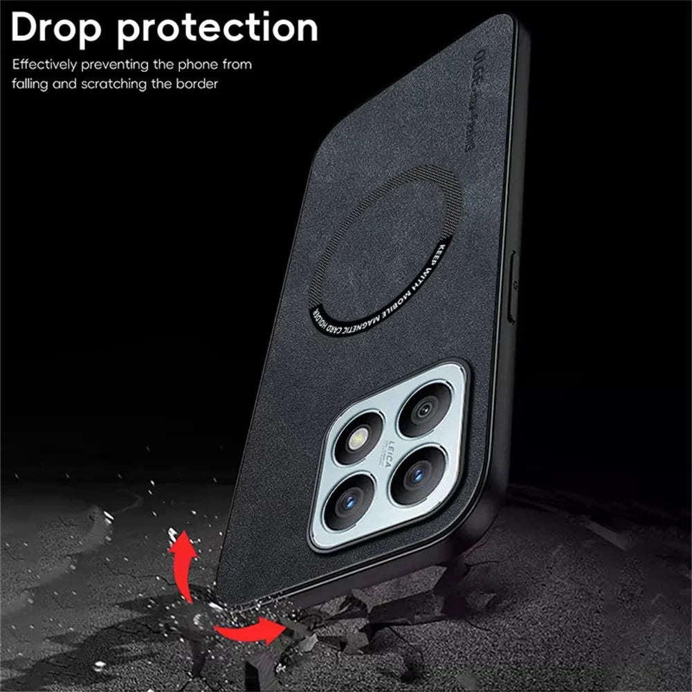 Sheepskin Leather Xiaomi Case