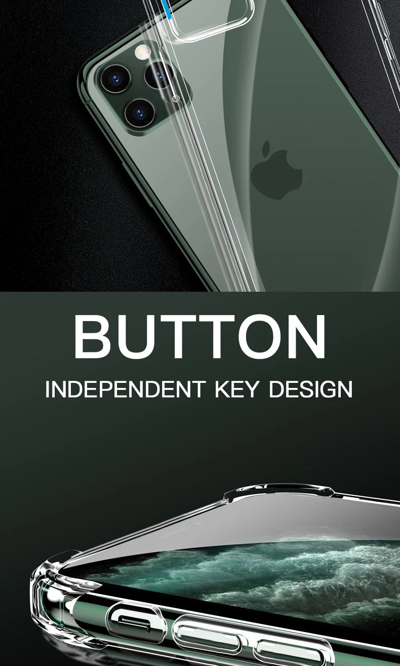 iPhone 11–SE Transparent Cover