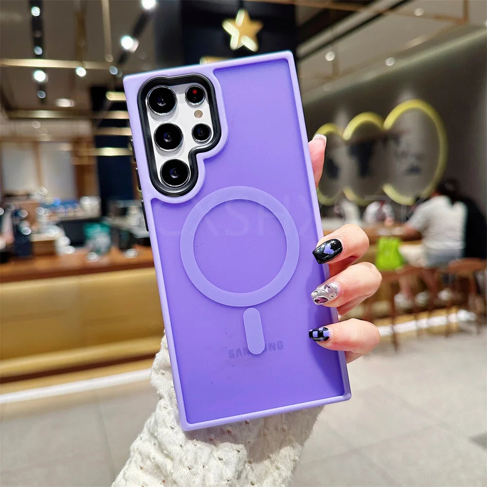 Matte Magnetic Samsung Case