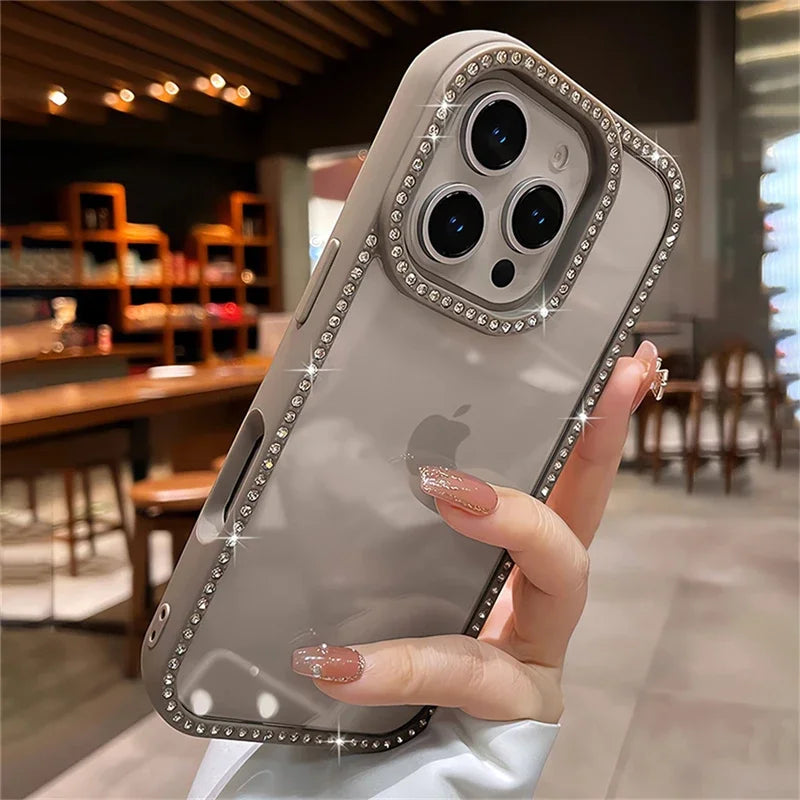 Bling Transparent iPhone Case