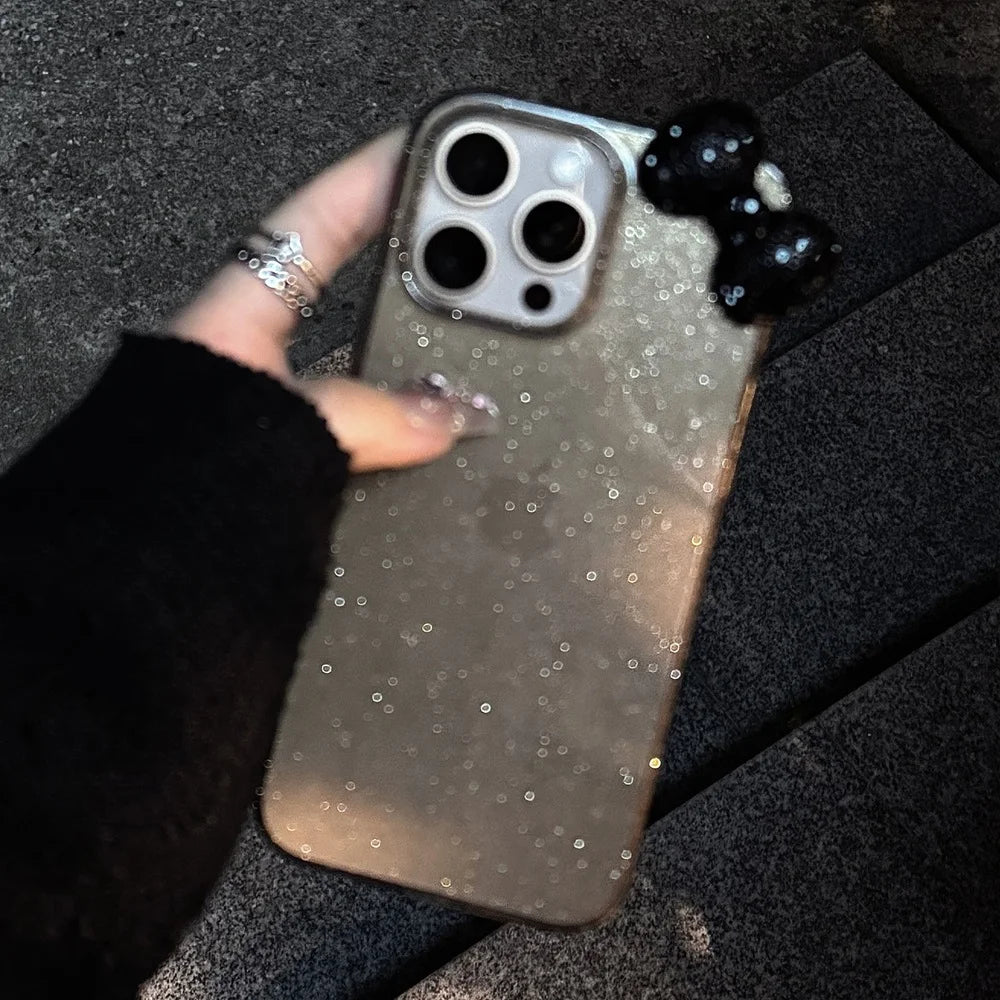 3D Bling Bow iPhone Case